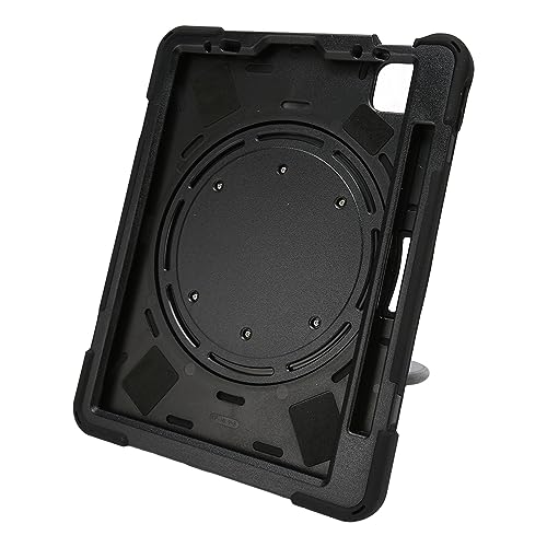 Yunseity Tablet-Hülle, Stoßfester Schutz, Silikon-Tablet-Hülle, 2-in-1-Tablet-Ständer, Schutzhülle mit Schultergurt für Tablet Air 4 10,9 Zoll 2020 Pro 11 (Schwarz) von Yunseity