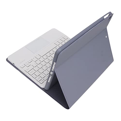 Yunseity Tablet-Hülle mit Bluetooth-Tastatur für IOS Tablet Air3 10.5, Pro 10,5 Zoll 2017, 10,2 Zoll 7/8/9. Generation, Tastatur mit Schutzhülle (Lila) von Yunseity