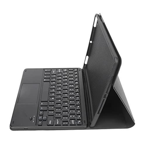 Yunseity Tablethülle mit Magnetischer Tastatur für IOS Tablet Air 2 9,7 Zoll, Pro 9,7 Zoll, 9,7 Zoll 2017/2018, Bluetooth-Tastatur mit Schutzhülle (Schwarz) von Yunseity