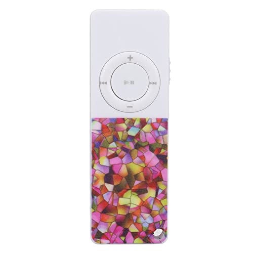 Yunseity -Taschen-MP3-Player, USB-MP3-Player HiFi Lossless Sound 64 GB Musik-Player, Speicherkarte Nicht Im Lieferumfang Enthalten(Rosa Gelb) von Yunseity