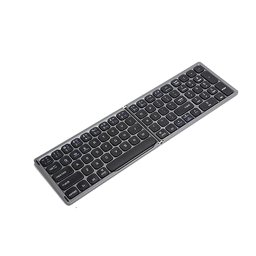 Yunseity Tastatur, Drahtlose Tastatur Ergonomische Tastatur Tastatur Schwarze Tastatur für IOS / / (Eisengrau) von Yunseity