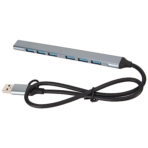 Yunseity USB 3.0-Splitter-Typ-C-Dockingstation für Computer-Hub mit Mehreren Anschlüssen, Laufwerksfreier USB-Expander von Yunseity