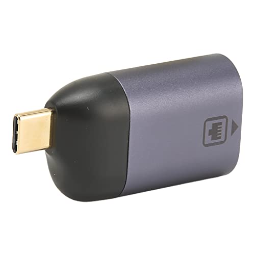 Yunseity USB C auf Ethernet Adapter 1000Mbps, USB C auf RJ45 Gigabit Ethernet LAN Netzwerkadapter für Windows Laptops, Schnelle Übertragung von Yunseity