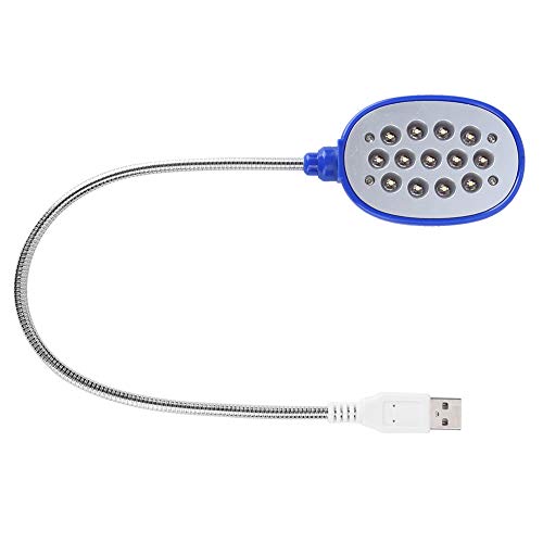 Yunseity USB-LED-Licht, Laptop-Tastaturlicht, USB-Leseschreibtisch-Nachtlicht, Augenschutz, mit Flexiblem Schwanenhals für Notebook-Laptop, Desktop, PC von Yunseity