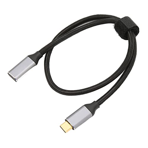 Yunseity Verlängerungskabel, 10 Gbit/s Datenübertragung, 100 W Aufladung, 4K 60 Hz Videoausgang, für USB C-Geräte (0,5 m/19,7 Zoll) von Yunseity