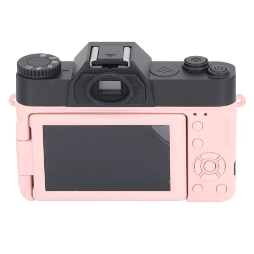 Yunseity WiFi-Digitalkamera, 3,0-Zoll-Klappbildschirm mit Pausenfunktion, 48 MP Kunststoff-Kompaktkamera für Vlogging für die Fotografie () von Yunseity