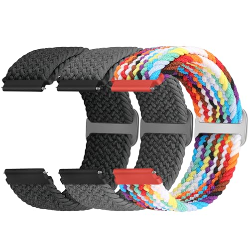 19mm Geflochtenes Solo Loop Nylon Sport Armband Kompatibel mit Willful/YAMAY/Letsfit/LETSCOM/TEMINICE/LIFEBEE/Lintelek ID205 ID205L ID205G ID205S ID205U Damen Herren 19mm Geflochtenes Solo Loop Nylon Sport Armband Kompatibel mit Willful/YAMAY/Letsfit/LETSCOM/TEMINICE/LIFEBEE/Lintelek ID205 ID205L ID205G ID205S ID205U Damen Herren von Yunshare