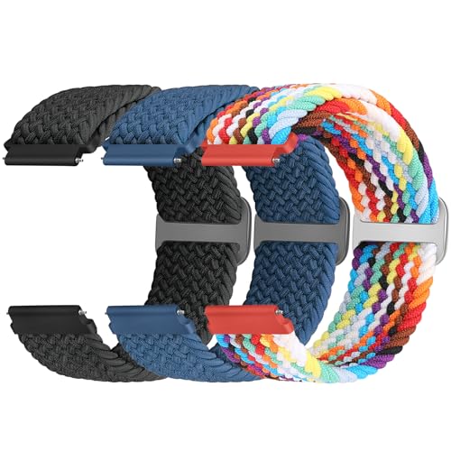 19mm Geflochtenes Solo Loop Nylon Sport Armband Kompatibel mit Willful/YAMAY/Letsfit/LETSCOM/TEMINICE/LIFEBEE/Lintelek ID205 ID205L ID205G ID205S ID205U Damen Herren 19mm Geflochtenes Solo Loop Nylon Sport Armband Kompatibel mit Willful/YAMAY/Letsfit/LETSCOM/TEMINICE/LIFEBEE/Lintelek ID205 ID205L ID205G ID205S ID205U Damen Herren von Yunshare