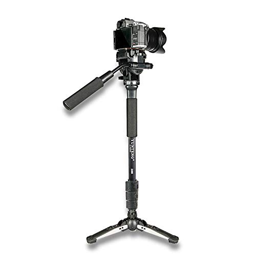 Yunteng VCT-288 Monopod für Fotografie und Video mit drehbarem Sockel, Metall, Schwarz, für DSLR, 1,48 m max. Höhe, 3 kg Tragfähigkeit Yunteng VCT-288 Monopod für Fotografie und Video mit drehbarem Sockel, Metall, Schwarz, für DSLR, 1,48 m max. Höhe, 3 kg Tragfähigkeit von Yunteng