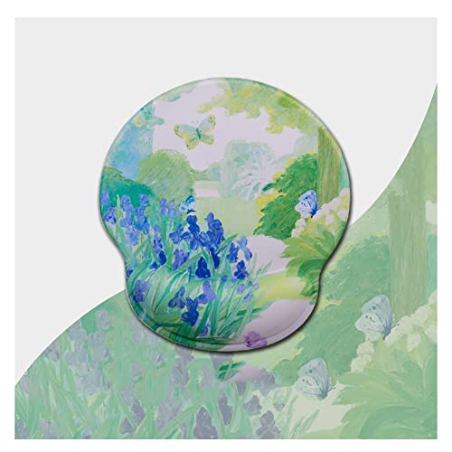 Yurosiay Mauspad Silikon Gel Handgelenkstütze Mauspad Blau Schmetterlingmuster Ergonomisches Mauspad Antirutsch Mousepad mit Handauflage Komfort Handgelenkpolster für Computer Büro 21.5×23.5cm Yurosiay Mauspad Silikon Gel Handgelenkstütze Mauspad Blau Schmetterlingmuster Ergonomisches Mauspad Antirutsch Mousepad mit Handauflage Komfort Handgelenkpolster für Computer Büro 21.5×23.5cm von Yurosiay