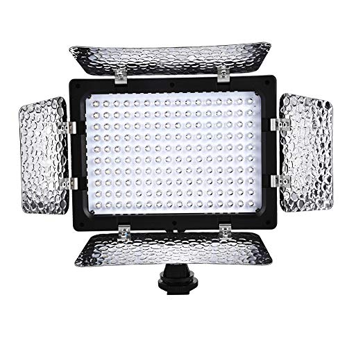 LED -Kamera Video Lichttafel 18 × 15 × 6 W160 Videofotografie Light Panel 6000K LED für DSLR -Kamera DV Camcorder LED -Kamera Video Lichttafel 18 × 15 × 6 W160 Videofotografie Light Panel 6000K LED für DSLR -Kamera DV Camcorder von Yusat
