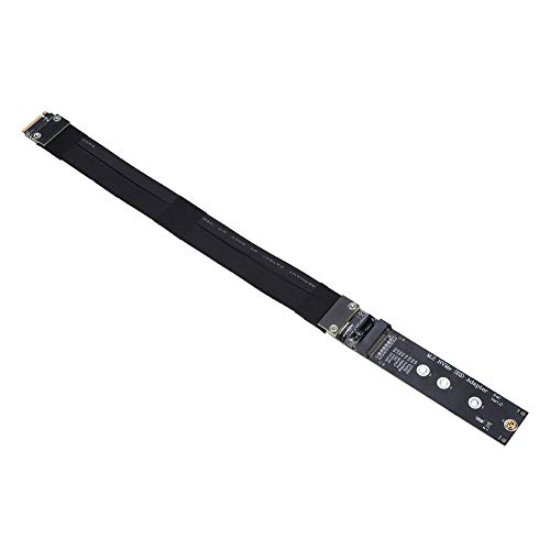 Yusat 20cm M.2 NVMe SSD Solid State Drive Verlängerung Kabel für PCI-E 3.0x4 Full Speed von Yusat