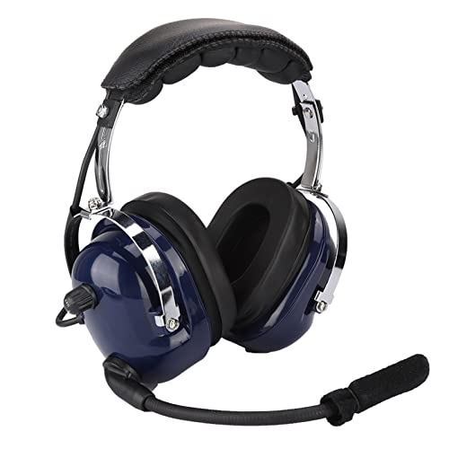 Yusat General Aviation Headset, Dual Plug Pilot Kopfhörer, 3,5 mm Rauschunterdrückung Headset Piloten Yusat General Aviation Headset, Dual Plug Pilot Kopfhörer, 3,5 mm Rauschunterdrückung Headset Piloten von Yusat
