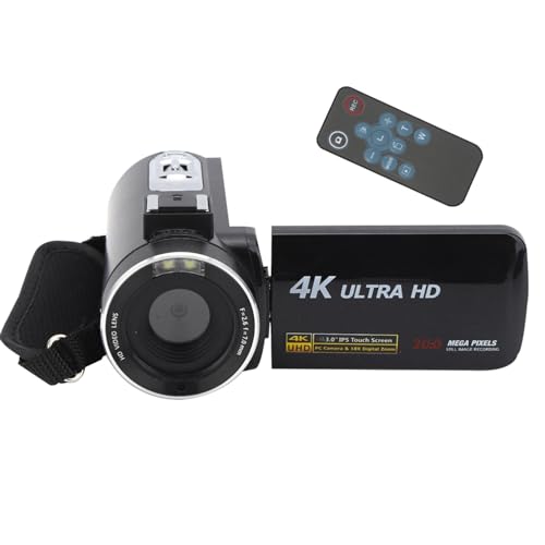 Yusat-Video, Digital, 17 X 14 X 10, 4K, Verwacklungsfrei, Hochauflösendes Digitales Video, 18-facher Zoom, 3-Zoll-IPS-Touchscreen-Kameras Fotovideos Yusat-Video, Digital, 17 X 14 X 10, 4K, Verwacklungsfrei, Hochauflösendes Digitales Video, 18-facher Zoom, 3-Zoll-IPS-Touchscreen-Kameras Fotovideos von Yusat