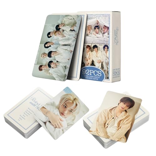 Stray Kids Photocards 92 PCS Perfect Day 2024 Album Photo Cards Kpop Gift Lomo Cards Merch for SKZ Boys and Girls (92 PCS A) von Yuto