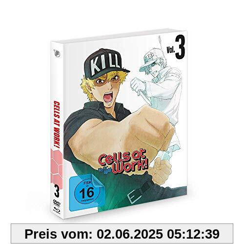 Cells at Work! - Vol. 3 - [DVD & Blu-ray] Mediabook von Yuuma Takahashi