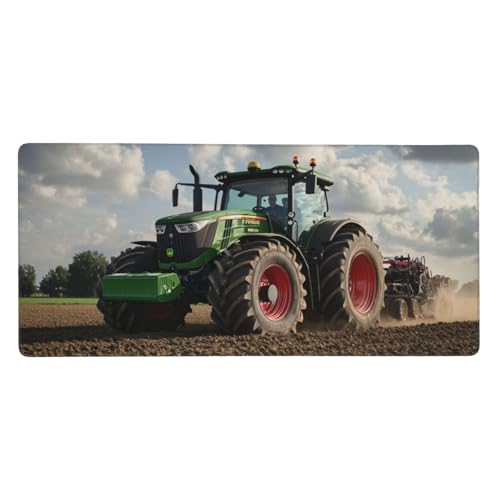Gaming Mauspad XXL Traktor 1000x500x3 mm,Mauspad Baum Schreibtischunterlage Vernähte Kanten,Mousepad Wasserdicht Anti-Rutsch Verbessert Präzision und Geschwindigkei,Desk Mat für Deko Geschenke-X1219 Gaming Mauspad XXL Traktor 1000x500x3 mm,Mauspad Baum Schreibtischunterlage Vernähte Kanten,Mousepad Wasserdicht Anti-Rutsch Verbessert Präzision und Geschwindigkei,Desk Mat für Deko Geschenke-X1219 von Yuxeawue