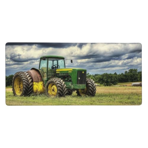 Gaming Mauspad XXL Traktor 800x400x3 mm, Mauspad Feld Schreibtischunterlage Vernähte Kanten, Mousepad Wasserdicht Anti-Rutsch Verbessert Präzision und Geschwindigkei, Desk Mat für Deko Geschenke-X1218 Gaming Mauspad XXL Traktor 800x400x3 mm, Mauspad Feld Schreibtischunterlage Vernähte Kanten, Mousepad Wasserdicht Anti-Rutsch Verbessert Präzision und Geschwindigkei, Desk Mat für Deko Geschenke-X1218 von Yuxeawue