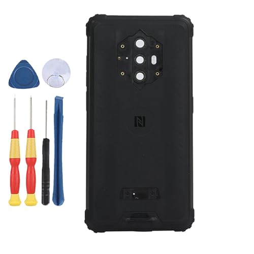 Yuxyiony Akkudeckel Ersatz für Blackview BV6600 Pro Batterieabdeckung, Reparatur-Gehäuse und Ersatzwerkzeug-Zubehör von Yuxyiony