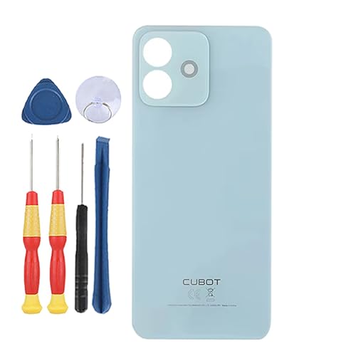 Yuxyiony Akkudeckel Ersatz für Cubot Note 40 Akkudeckel Reparatur Rückseite Gehäuse und Ersatzwerkzeug Zubehör (Blau) von Yuxyiony