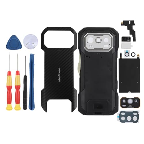 Yuxyiony Akkudeckel Ersatz für Ulefone Armor 27 Akkudeckel, Reparatur-Rückgehäuse und Ersatzwerkzeug-Zubehör. von Yuxyiony