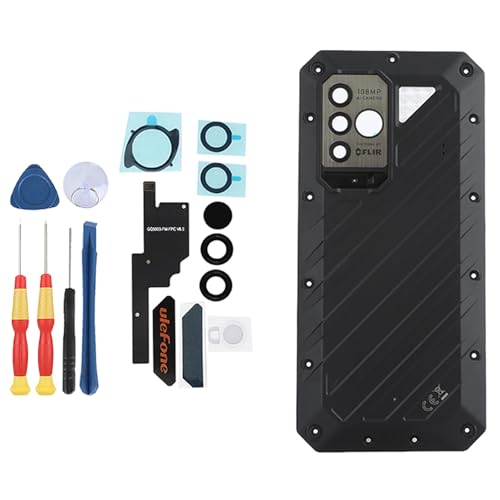 Yuxyiony Akkudeckel Ersatz für Ulefone Power Armor 19T Akkudeckel Reparatur Rückseite Gehäuse und Ersatzwerkzeug Zubehör von Yuxyiony