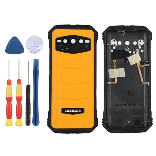 Yuxyiony Ersatz-Batterieabdeckung für Doogee S100 Akkuabdeckung, Reparaturgehäuse und Ersatzwerkzeug-Zubehör, Gelb Yuxyiony Ersatz-Batterieabdeckung für Doogee S100 Akkuabdeckung, Reparaturgehäuse und Ersatzwerkzeug-Zubehör, Gelb von Yuxyiony