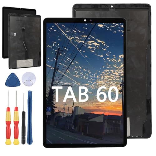 Yuxyiony Ersatzbildschirm für Blackview Tab 60 LCD-Display und Ersatzwerkzeug-Zubehör. (mit Rahmen) (Version 2) von Yuxyiony