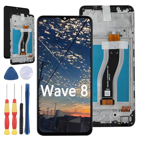 Yuxyiony Ersatzbildschirm für Blackview Wave 8 LCD-Display, Reparaturbildschirm und Ersatzwerkzeug-Zubehör Yuxyiony Ersatzbildschirm für Blackview Wave 8 LCD-Display, Reparaturbildschirm und Ersatzwerkzeug-Zubehör von Yuxyiony