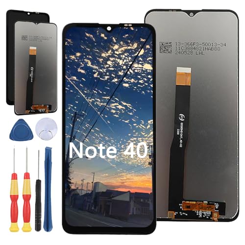Yuxyiony Ersatzbildschirm für Cubot Note 40 LCD-Display, Reparaturbildschirm und Ersatzwerkzeug-Zubehör. von Yuxyiony