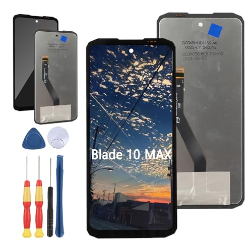 Yuxyiony Ersatzbildschirm für Doogee Blade 10 Max LCD-Display, Reparaturbildschirm und Ersatzwerkzeug-Zubehör von Yuxyiony