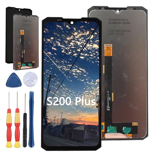 Yuxyiony Ersatzbildschirm für Doogee S200 Plus LCD-Display, Reparaturbildschirm und Ersatzwerkzeug-Zubehör. Yuxyiony Ersatzbildschirm für Doogee S200 Plus LCD-Display, Reparaturbildschirm und Ersatzwerkzeug-Zubehör. von Yuxyiony