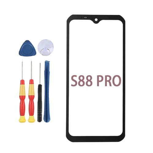 Yuxyiony Ersatzbildschirm für Doogee S88 Pro LCD-Display, Reparaturbildschirm und Ersatzwerkzeug-Zubehör (nur Touch) von Yuxyiony