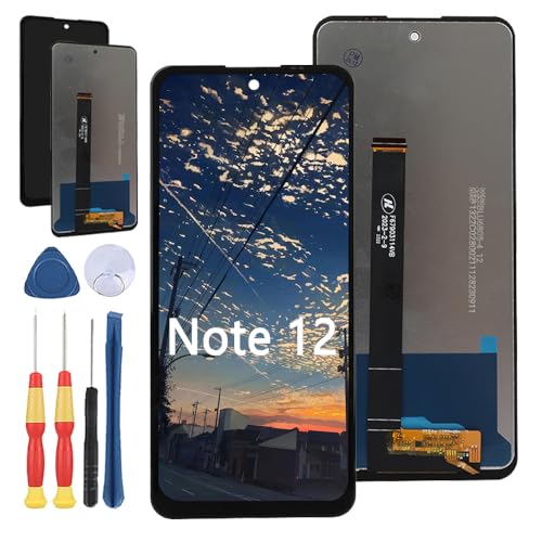 Yuxyiony Ersatzbildschirm für Hotwav Note 12 LCD-Display, Reparaturbildschirm und Ersatzwerkzeug-Zubehör von Yuxyiony