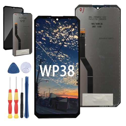 Yuxyiony Ersatzbildschirm für Oukitel WP38 LCD-Display, Reparaturbildschirm und Ersatzwerkzeug-Zubehör von Yuxyiony