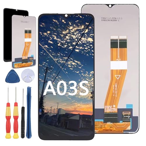 Yuxyiony Ersatzbildschirm für Samsung Galaxy A03S A037A A037W A037G LCD-Display Reparaturbildschirm und Ersatzwerkzeug-Zubehör. Yuxyiony Ersatzbildschirm für Samsung Galaxy A03S A037A A037W A037G LCD-Display Reparaturbildschirm und Ersatzwerkzeug-Zubehör. von Yuxyiony