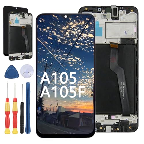 Yuxyiony Ersatzbildschirm für Samsung Galaxy A10 A105 A105F 2019 SM-A105F A105FN LCD-Display Reparaturbildschirm und Ersatzwerkzeug-Zubehör. Yuxyiony Ersatzbildschirm für Samsung Galaxy A10 A105 A105F 2019 SM-A105F A105FN LCD-Display Reparaturbildschirm und Ersatzwerkzeug-Zubehör. von Yuxyiony