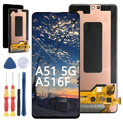 Yuxyiony Ersatzbildschirm für Samsung Galaxy A51 5G A516 A516F A516N SM-A516N LCD-Display Reparaturbildschirm und Ersatzwerkzeug-Zubehör Yuxyiony Ersatzbildschirm für Samsung Galaxy A51 5G A516 A516F A516N SM-A516N LCD-Display Reparaturbildschirm und Ersatzwerkzeug-Zubehör von Yuxyiony