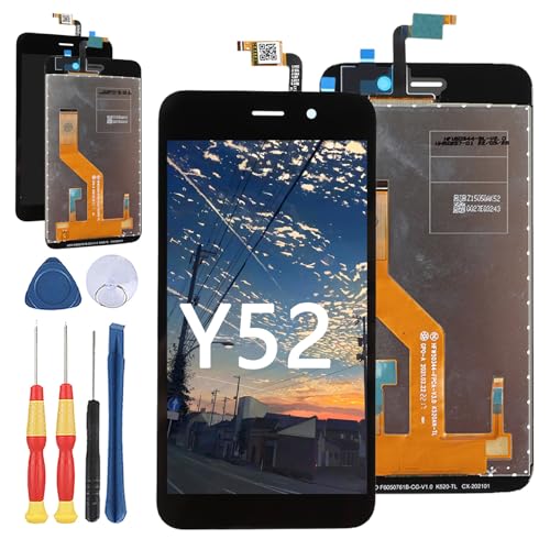 Yuxyiony Ersatzbildschirm für Wiko Y52 LCD-Display, Reparaturbildschirm und Ersatzwerkzeug-Zubehör Yuxyiony Ersatzbildschirm für Wiko Y52 LCD-Display, Reparaturbildschirm und Ersatzwerkzeug-Zubehör von Yuxyiony