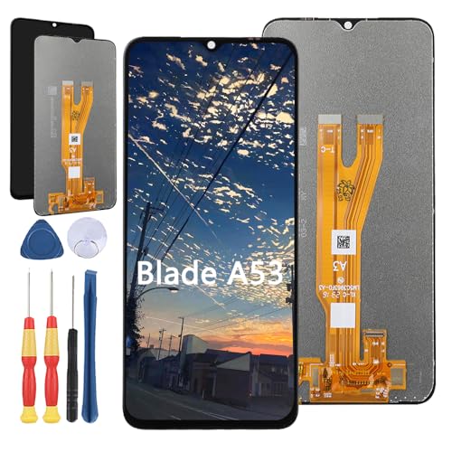Yuxyiony Ersatzbildschirm für ZTE Blade A53 LCD-Display, Reparaturbildschirm und Ersatzwerkzeug-Zubehör von Yuxyiony