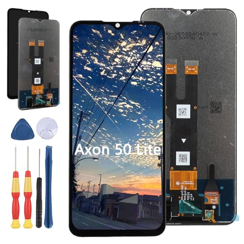 Yuxyiony Ersatzbildschirm für ZTE Blade Axon 50 Lite, LCD-Display, Reparaturbildschirm und Ersatzwerkzeug-Zubehör von Yuxyiony