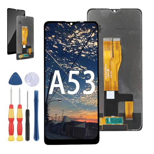 Yuxyiony Neuer LCD Bildschirm Ersatz für Blackview A53 LCD Display Touch Screen Reparaturteile mit Werkzeug. von Yuxyiony