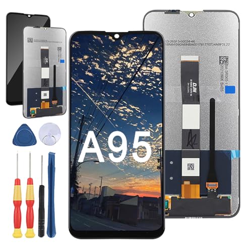 Yuxyiony Neuer LCD Bildschirm Ersatz für Blackview A95 LCD Display Touch Screen Reparaturteile mit Werkzeug. von Yuxyiony