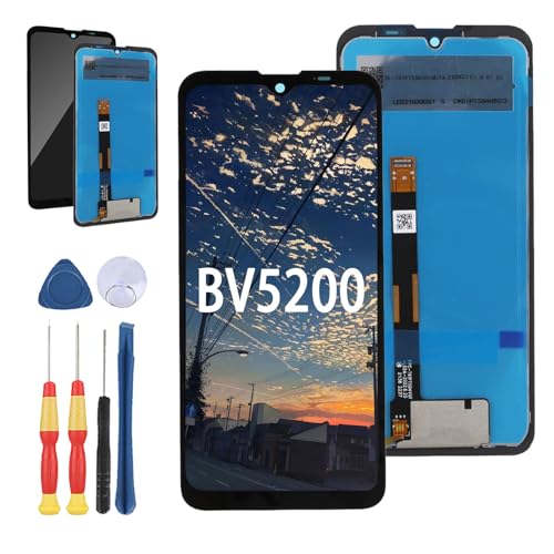 Yuxyiony Neuer LCD Bildschirm Ersatz für Blackview BV5200/BV5200 Pro LCD Display Touch Screen Reparaturteile mit Werkzeug. von Yuxyiony