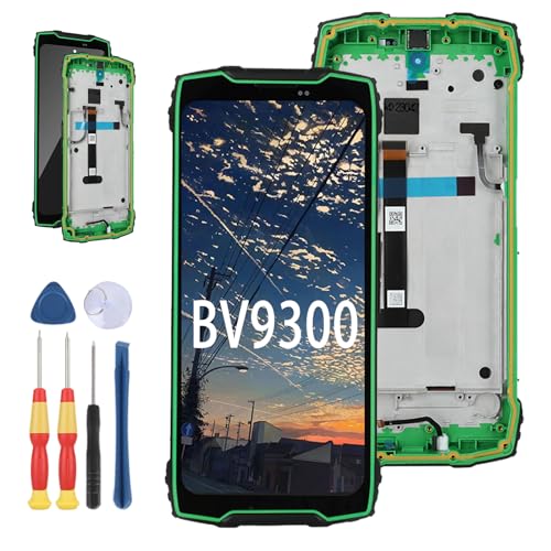 Yuxyiony Neuer LCD Bildschirm Ersatz für Blackview BV9300 LCD Display Touch Screen Reparaturteile mit Werkzeug. von Yuxyiony