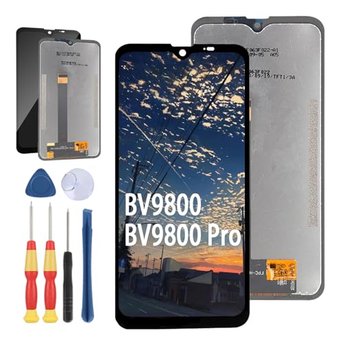 Yuxyiony Neuer LCD Bildschirm Ersatz für Blackview BV9800 / BV9800 Pro LCD Display Touch Screen Reparaturteile mit Werkzeug. von Yuxyiony