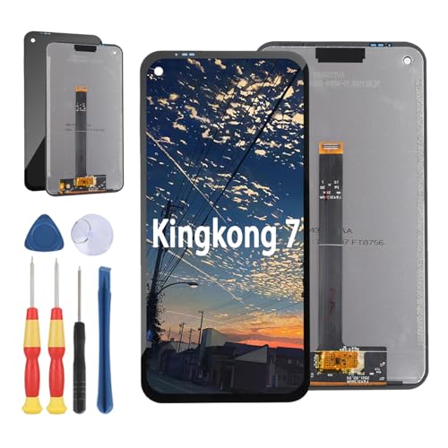 Yuxyiony Neuer LCD Bildschirm Ersatz für Cubot Kingkong 7 LCD Display Touch Screen Reparaturteile mit Werkzeug. von Yuxyiony