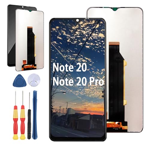 Yuxyiony Neuer LCD Bildschirm Ersatz für Cubot Note 20/ Note 20 Pro LCD Display Touch Screen Reparaturteile mit Werkzeug. von Yuxyiony