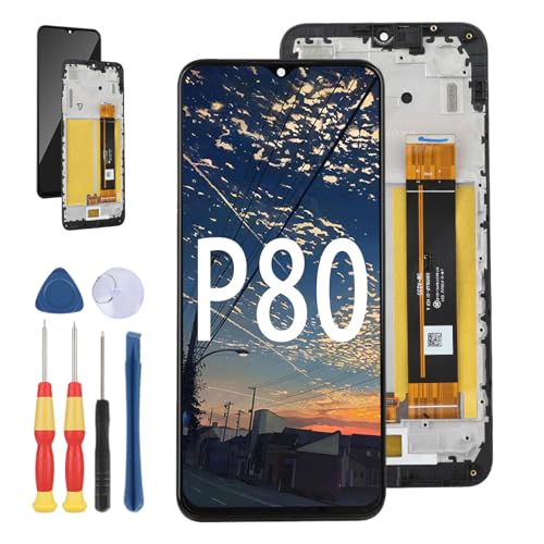 Yuxyiony Neuer LCD Bildschirm Ersatz für Cubot P80 LCD Display Touch Screen Reparaturteile mit Werkzeug. von Yuxyiony