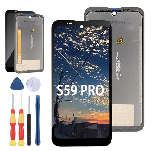 Yuxyiony Neuer LCD Bildschirm Ersatz für Doogee S59 Pro LCD Display Touch Screen Reparaturteile mit Werkzeug. Yuxyiony Neuer LCD Bildschirm Ersatz für Doogee S59 Pro LCD Display Touch Screen Reparaturteile mit Werkzeug. von Yuxyiony